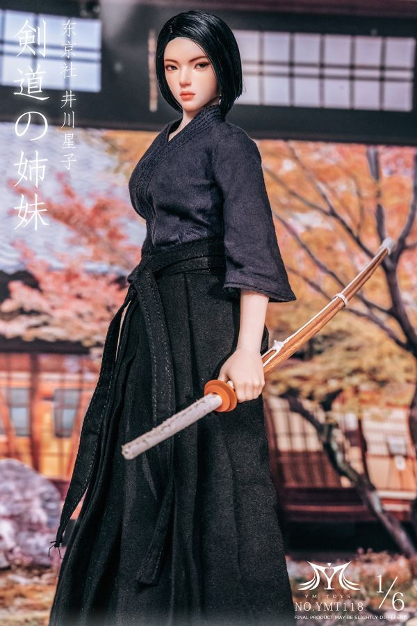 【預購】YMTOYS 1/6 劍道少女-井川 星子&玉鶴 可動人偶