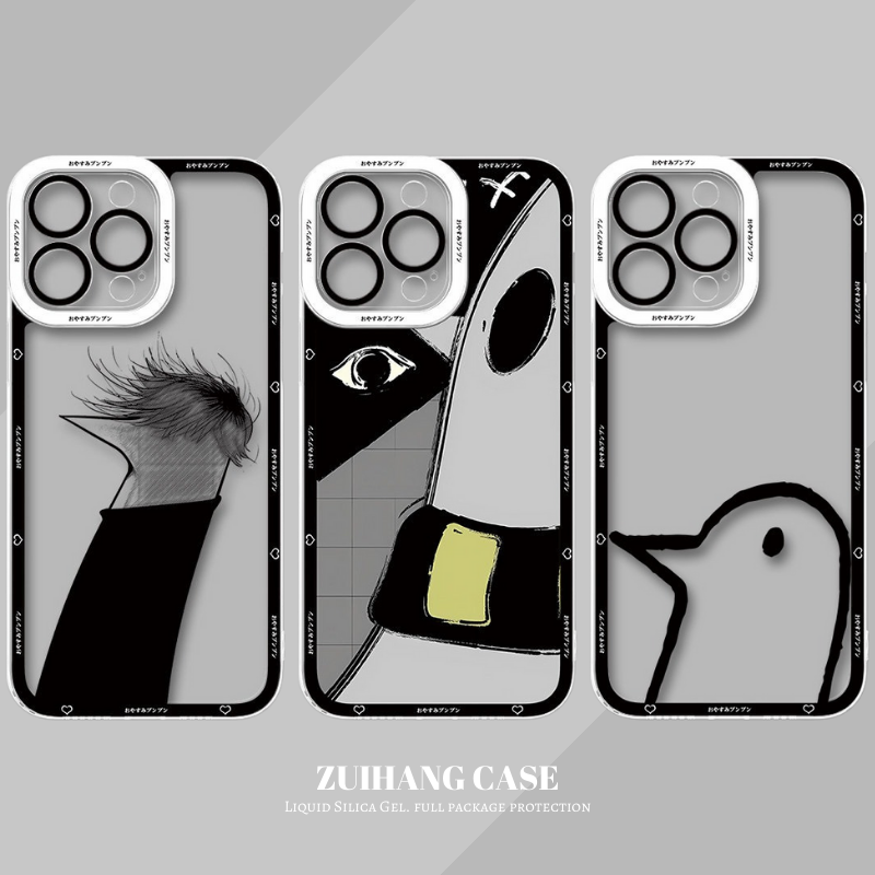 Goodnight Punpun 晚安布布天使眼透明防摔軟殼-ZUIHANG SHOP