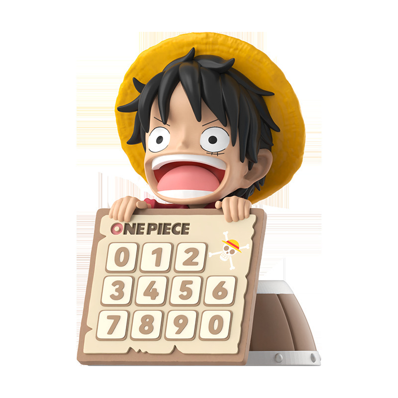 正版海賊王停車號碼牌香薰一體 | ONE PIECE路飛喬巴車載擺件-ZUIHANG SHOP