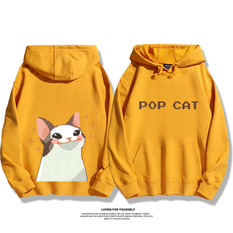 pop貓新款 親子情侶男女款連帽衛衣-ZUIHANG SHOP