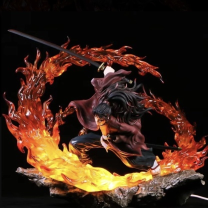 CHENG JacksDv 鬼滅之刃 繼國緣一VS黑死牟(雙頭雕)