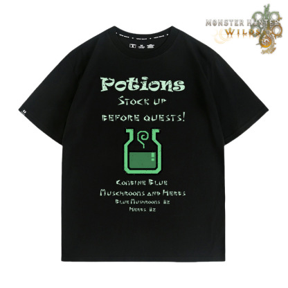《魔物獵人荒野》第3彈 印花短袖T恤-ZUIHANG SHOP