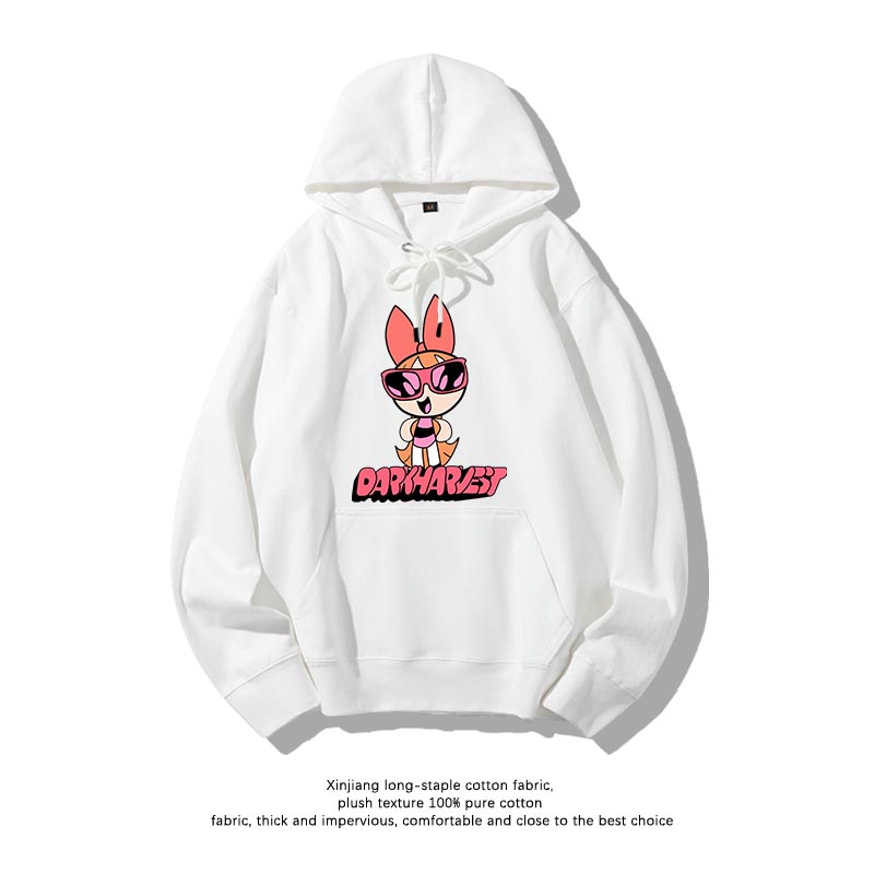 飛天小女警新款 親子情侶男女款連帽衛衣-ZUIHANG SHOP