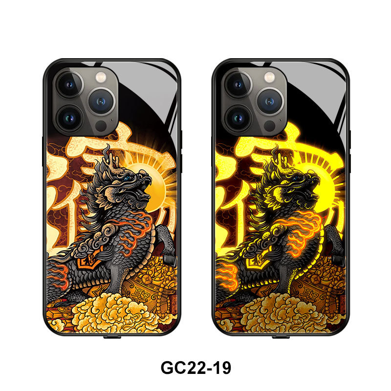 蘋果 系列國潮來電閃智能發光手機殼