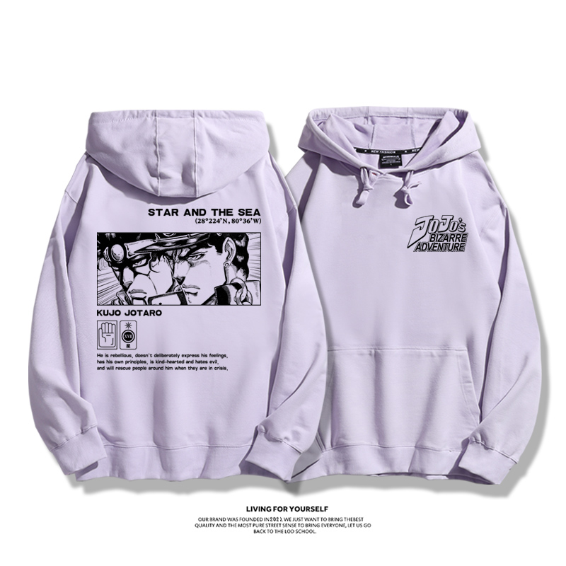 JoJo的奇妙冒險新款 親子情侶男女款連帽衛衣-ZUIHANG SHOP