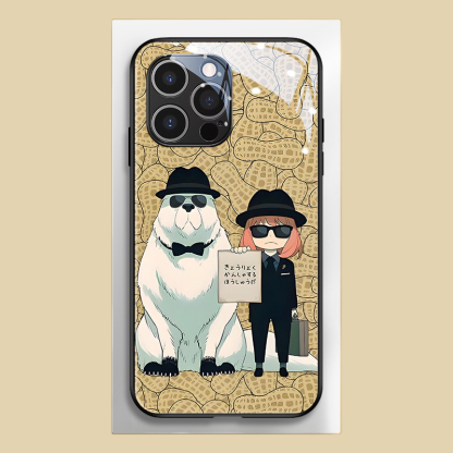 間諜家家酒新款高清全包防摔玻璃殼-ZUIHANG SHOP