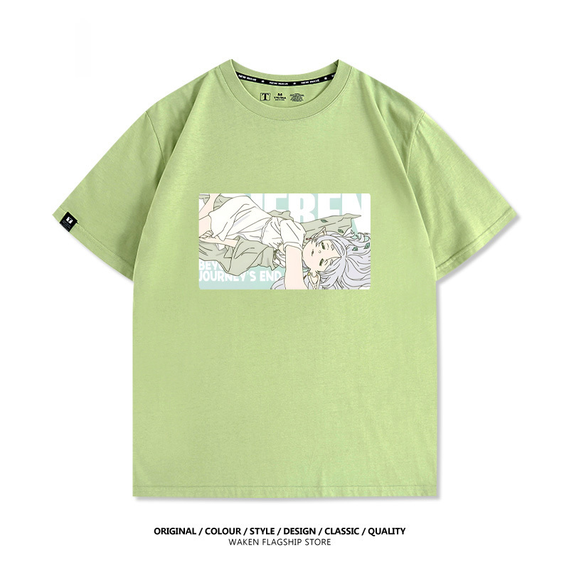 葬送的芙莉蓮 印花短袖T恤-ZUIHANG SHOP