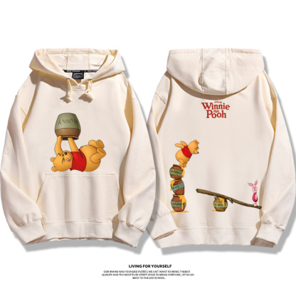 小熊維尼新款 親子情侶男女款連帽衛衣-ZUIHANG SHOP