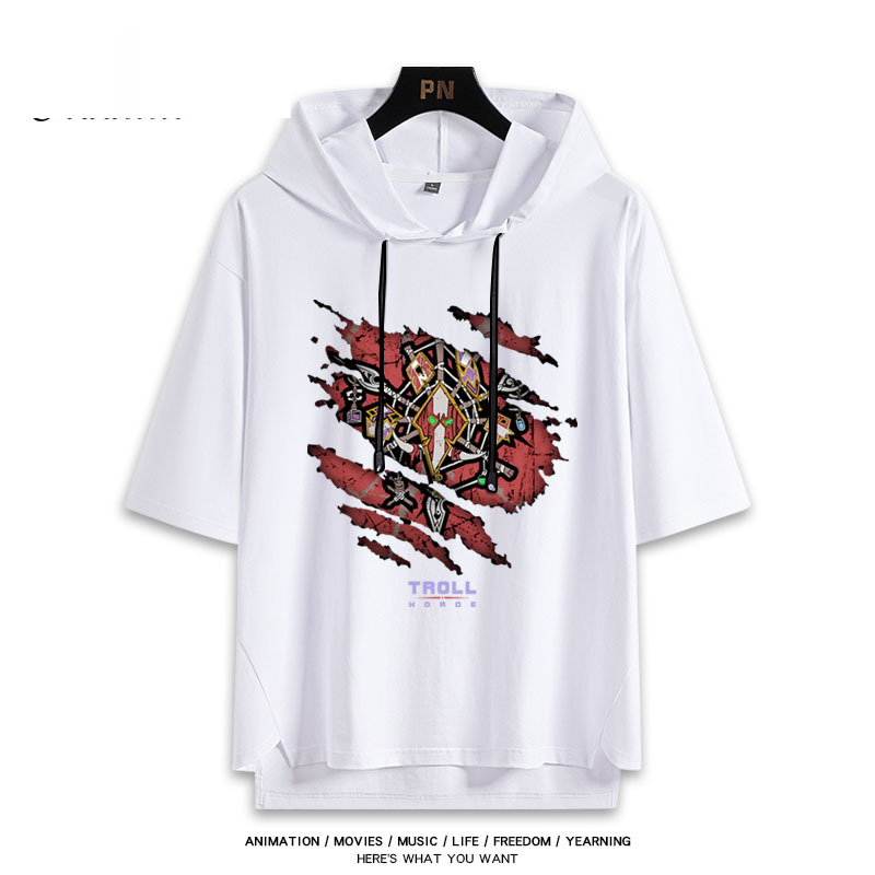 World of Warcraft 魔獸世界 連帽短袖T恤-ZUIHANG SHOP