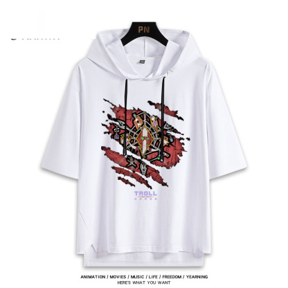 World of Warcraft 魔獸世界 連帽短袖T恤-ZUIHANG SHOP