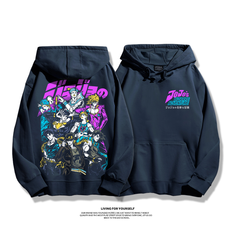 JoJo的奇妙冒險新款 親子情侶男女款連帽衛衣-ZUIHANG SHOP