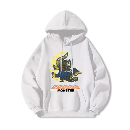 Monster Hunter Rise魔物獵人新款 親子情侶男女款連帽衛衣-ZUIHANG SHOP