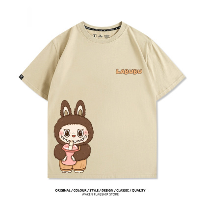 Labubu美式潮牌 印花短袖T恤-ZUIHANG SHOP