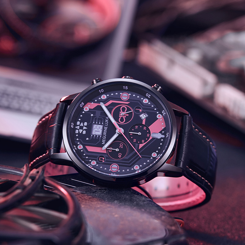 初音未來 序曲系列六針石英手錶-ZUIHANG SHOP