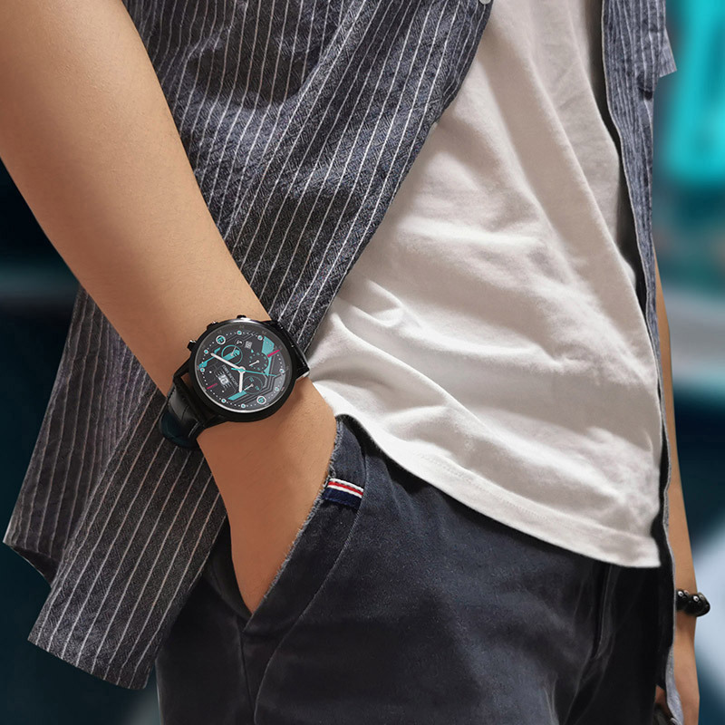 初音未來 序曲系列六針石英手錶-ZUIHANG SHOP