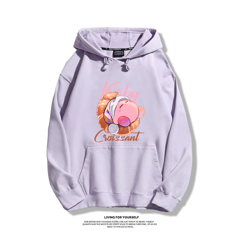 星之卡比新款 親子情侶男女款連帽衛衣