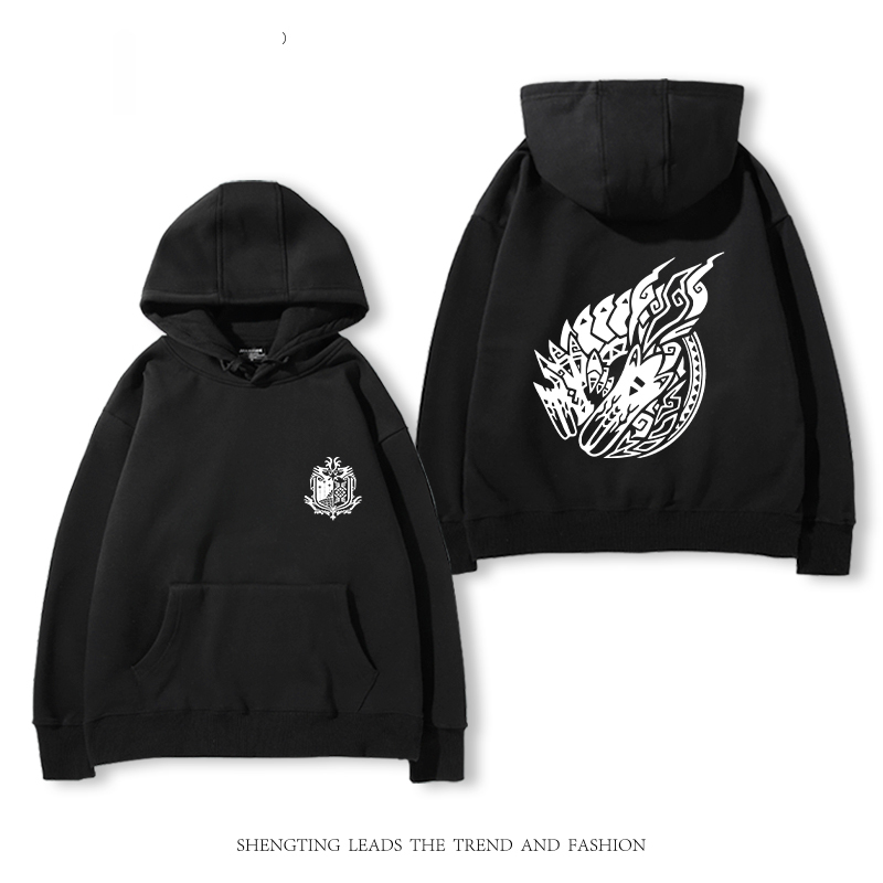 Monster Hunter Rise魔物獵人新款 親子情侶男女款連帽衛衣-ZUIHANG SHOP