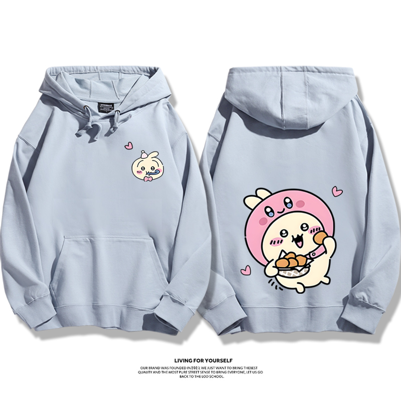 Chiikawa新款 親子情侶男女款連帽衛衣