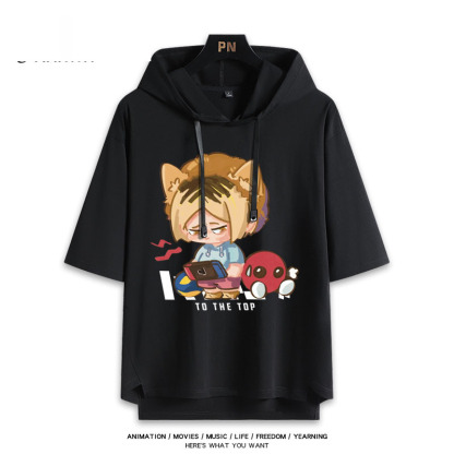 排球少年 連帽短袖T恤