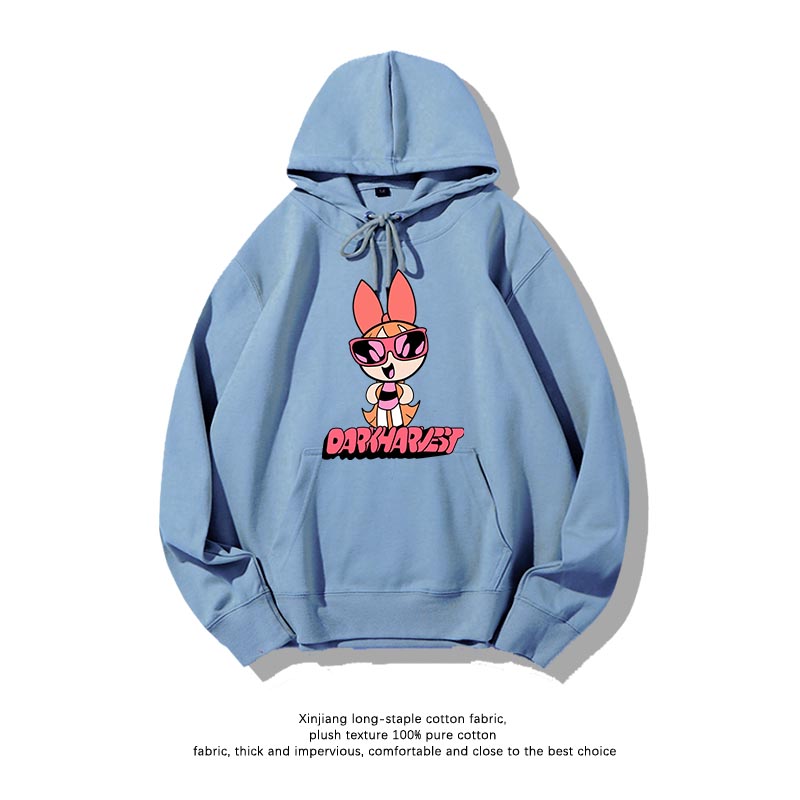 飛天小女警新款 親子情侶男女款連帽衛衣-ZUIHANG SHOP