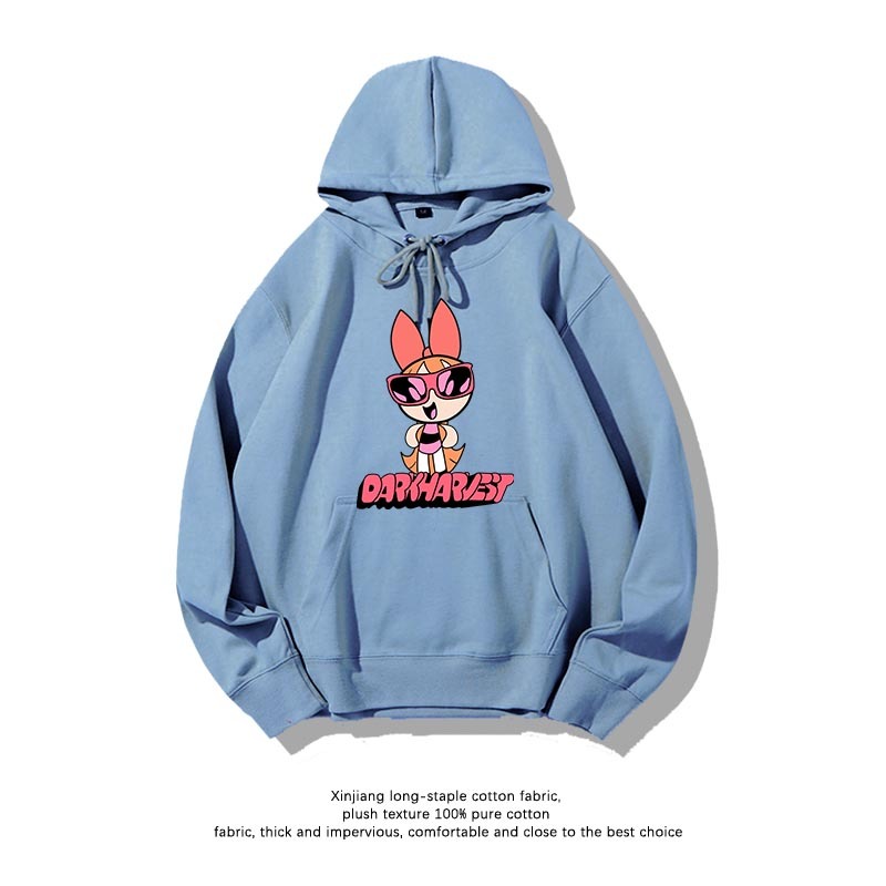 飛天小女警新款 親子情侶男女款連帽衛衣-ZUIHANG SHOP