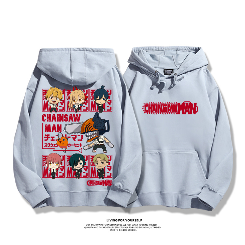 鏈鋸人 2025秋冬新款 親子情侶男女連帽衛衣-ZUIHANG SHOP
