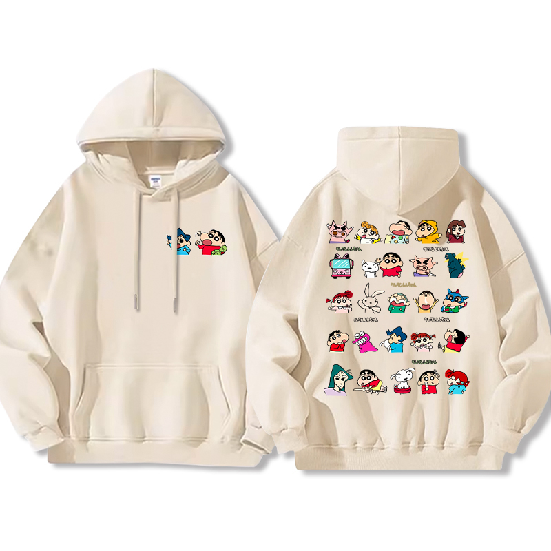 蠟筆小新新款 親子情侶男女款連帽衛衣-ZUIHANG SHOP