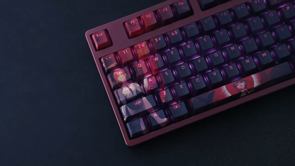 鏈鋸人瑪奇瑪透光RGB108鍵標準配列衛星軸鍵帽