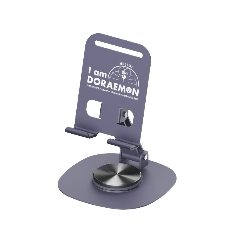 蠟筆小新/哆啦A夢 迷你金屬桌面手機支架-ZUIHANG SHOP