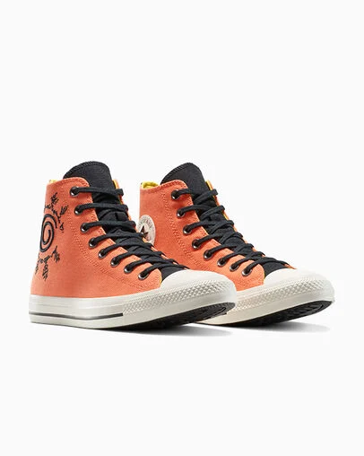 火影忍者疾風傳 x Converse 鳴人聯名板鞋｜限量運動休閒鞋