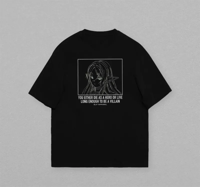 Sousou no Frieren 葬送的芙莉蓮 印花短袖T恤