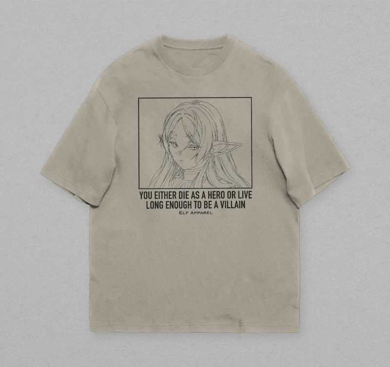 Sousou no Frieren 葬送的芙莉蓮 印花短袖T恤