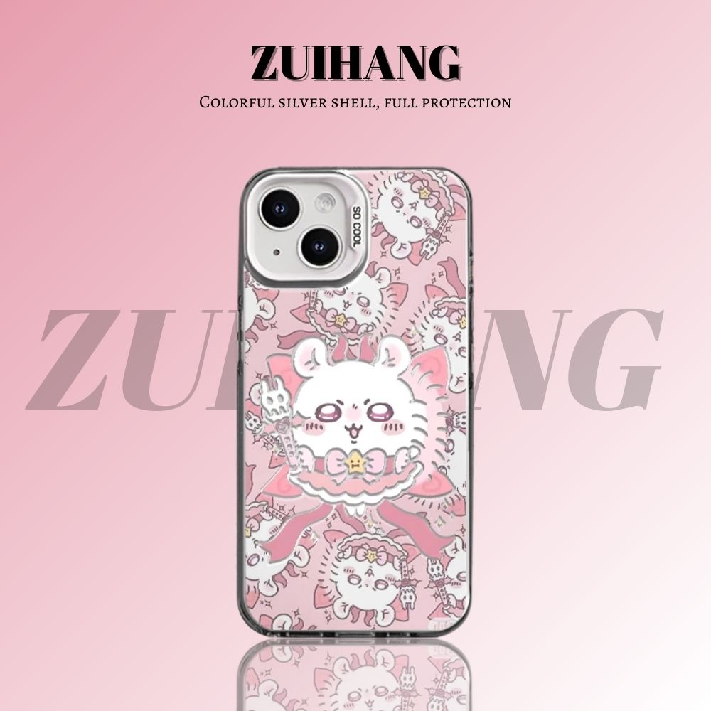 Chiikawa彩銀線條漸變防摔手機殼-ZUIHANG SHOP