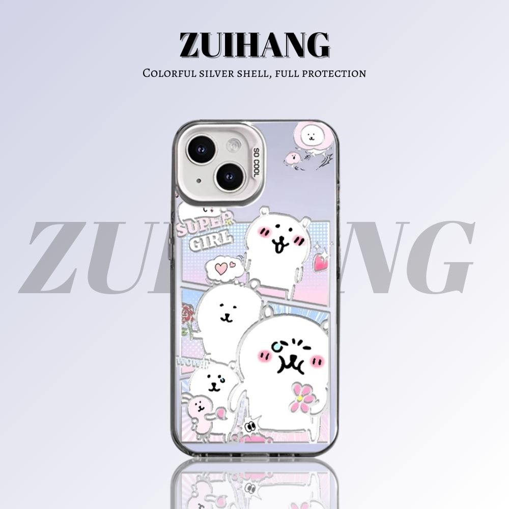 Chiikawa彩銀線條漸變防摔手機殼-ZUIHANG SHOP