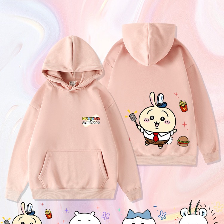 Chiikawa新款 親子情侶男女款連帽衛衣-ZUIHANG SHOP