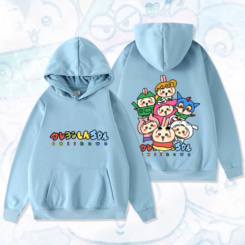 Chiikawa新款 親子情侶男女款連帽衛衣-ZUIHANG SHOP