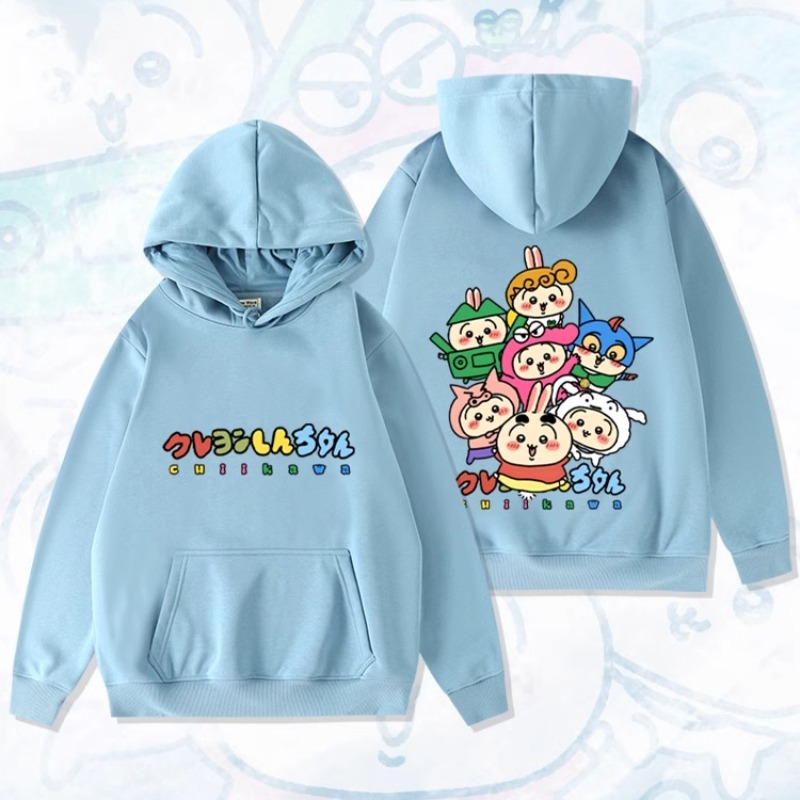 Chiikawa新款 親子情侶男女款連帽衛衣-ZUIHANG SHOP