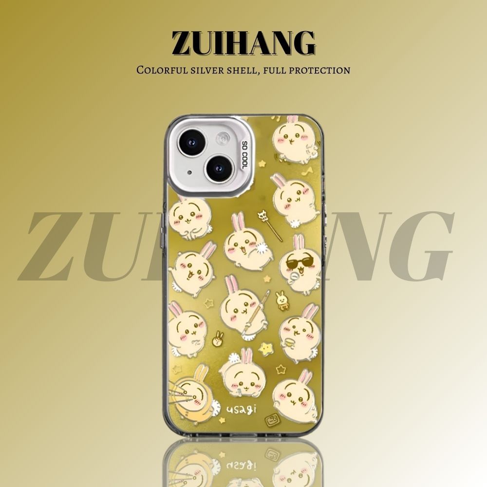 Chiikawa彩銀線條漸變防摔手機殼-ZUIHANG SHOP