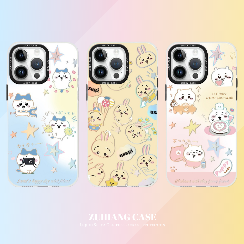 Chiikawa極光鐳射防摔手機殼-ZUIHANG SHOP