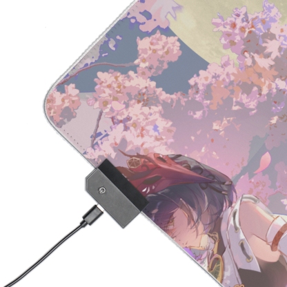 原神 稻妻 主題桌墊 LED遊戲滑鼠墊-ZUIHANG SHOP