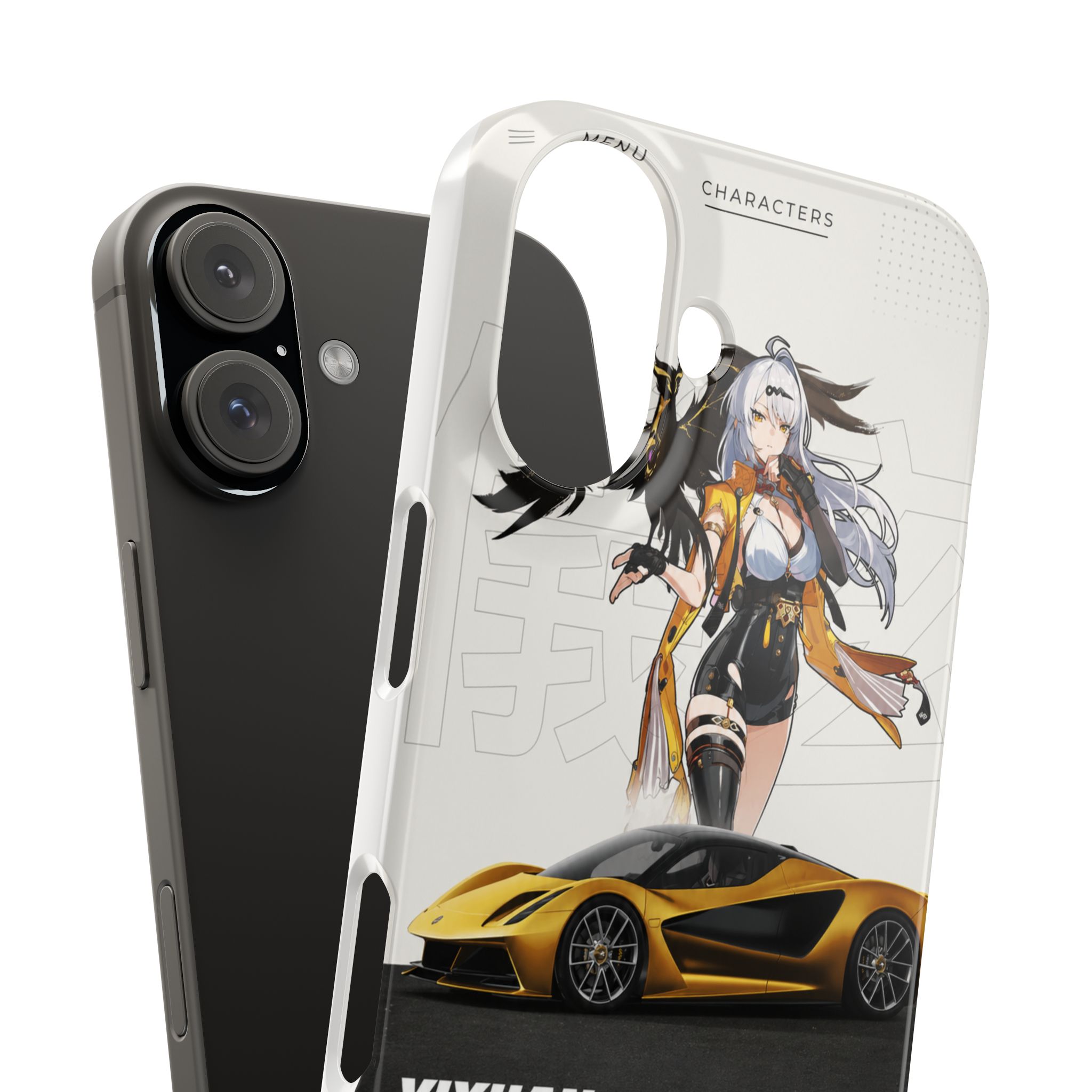 儀玄× Lotus Evija 黃金超跑主題高清彩繪手機殼