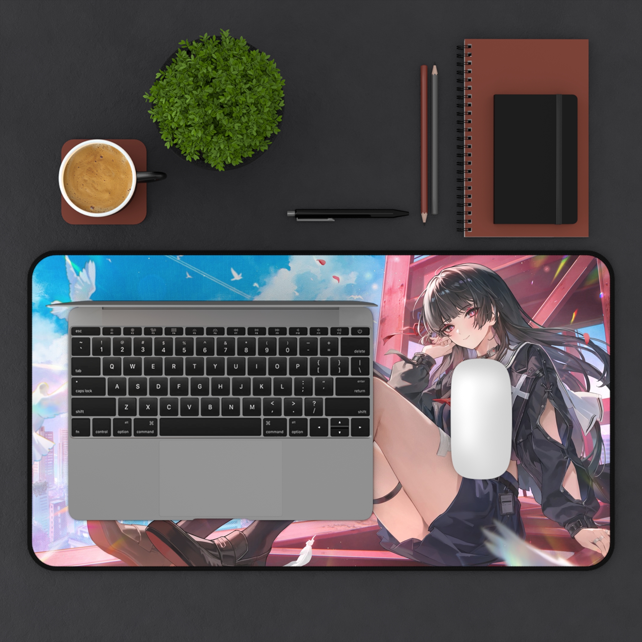 千咲 鳴潮卡牌桌遊週邊牌墊滑鼠墊