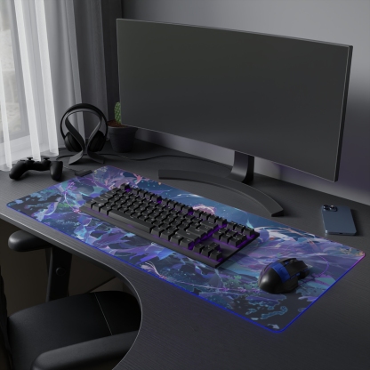 原神 心海 主題桌墊 LED遊戲滑鼠墊-ZUIHANG SHOP