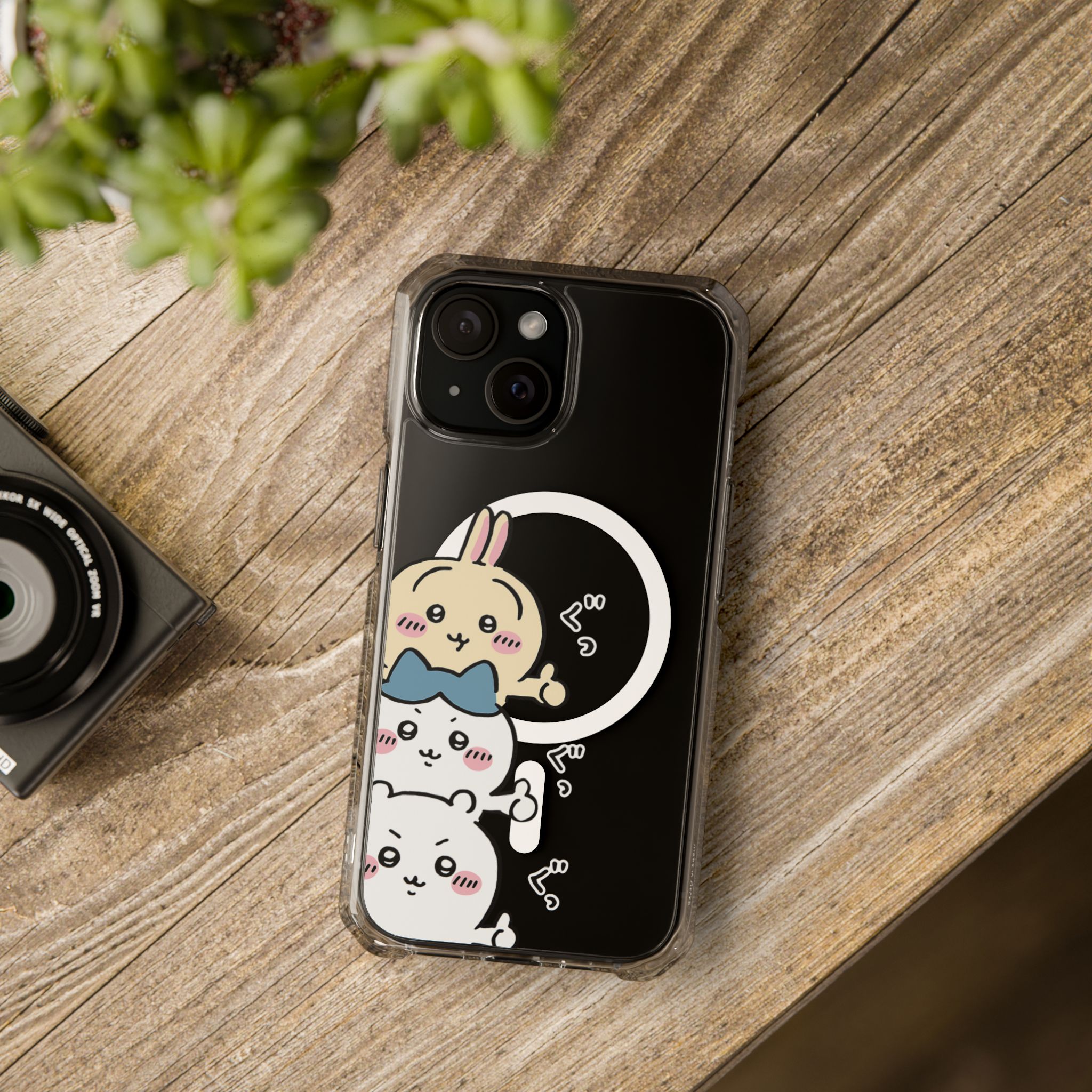 Chiikawa透明磁吸防摔手機殼-ZUIHANG SHOP