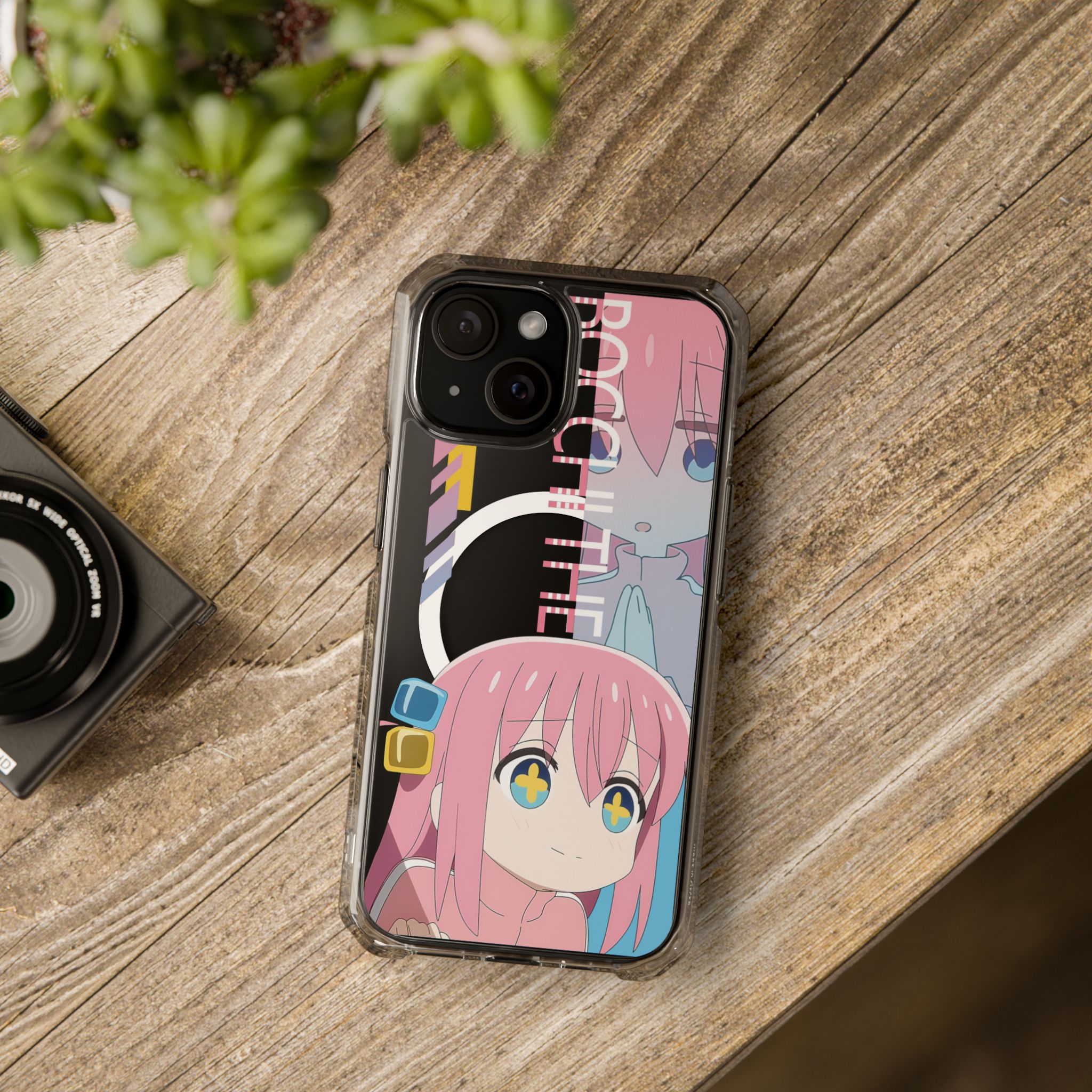 孤獨搖滾透明磁吸防摔手機殼-ZUIHANG SHOP