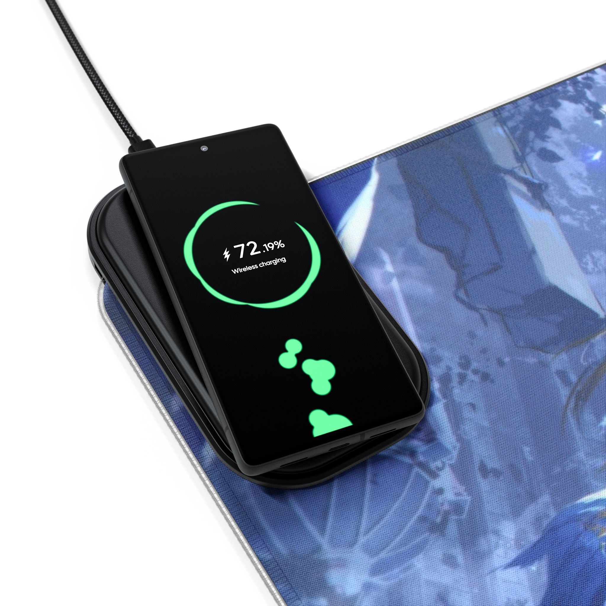 風吹月影的獨步 主題桌墊 LED遊戲滑鼠墊-ZUIHANG SHOP