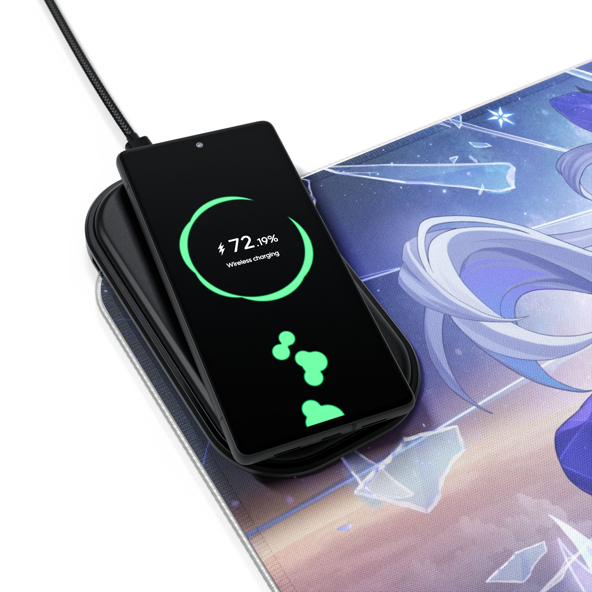 原神 絲柯克 主題桌墊 LED遊戲滑鼠墊-ZUIHANG SHOP