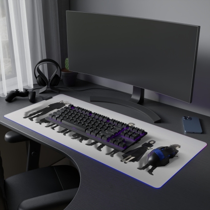 鬼滅之刃 主題桌墊 LED遊戲滑鼠墊-ZUIHANG SHOP