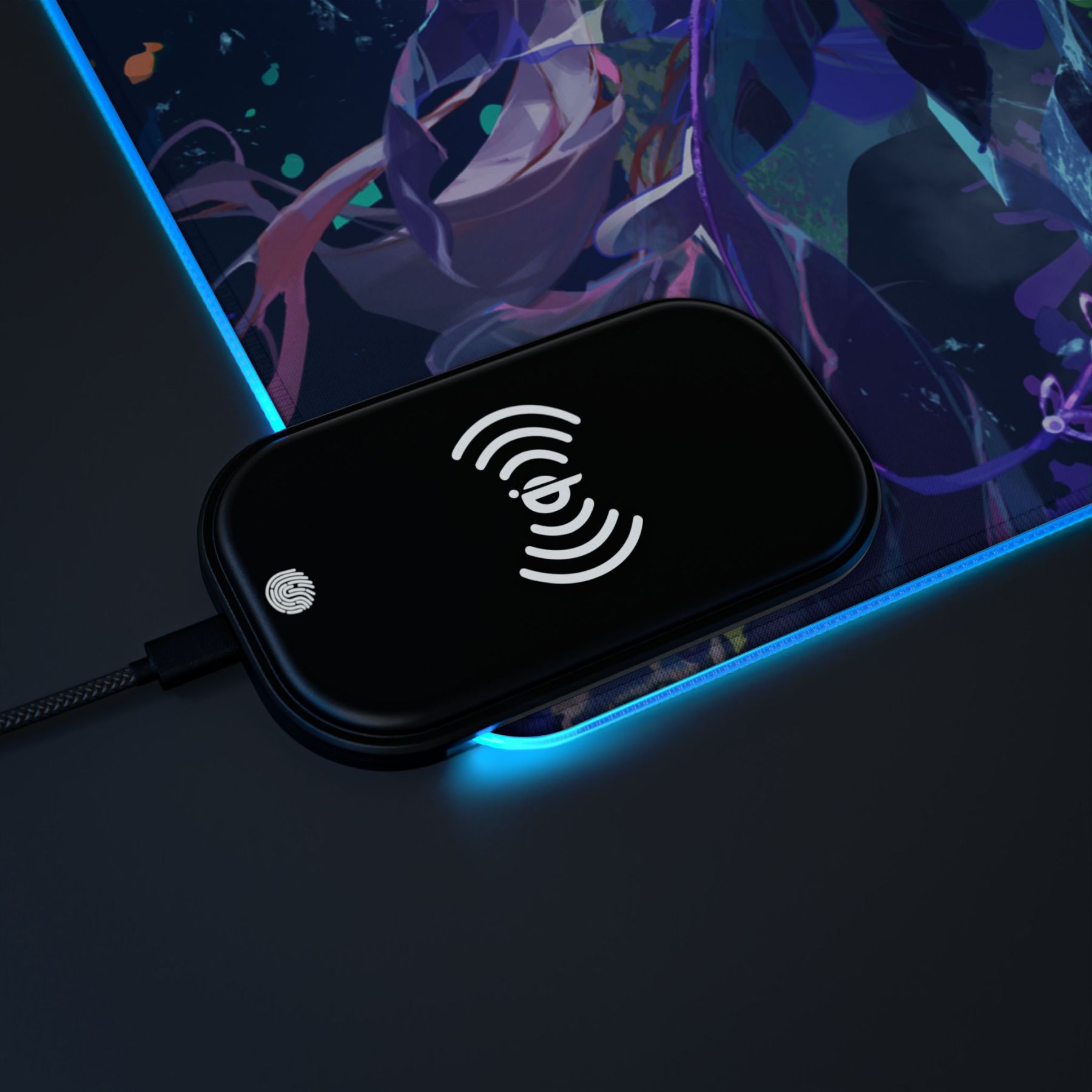 原神 心海 主題桌墊 LED遊戲滑鼠墊-ZUIHANG SHOP