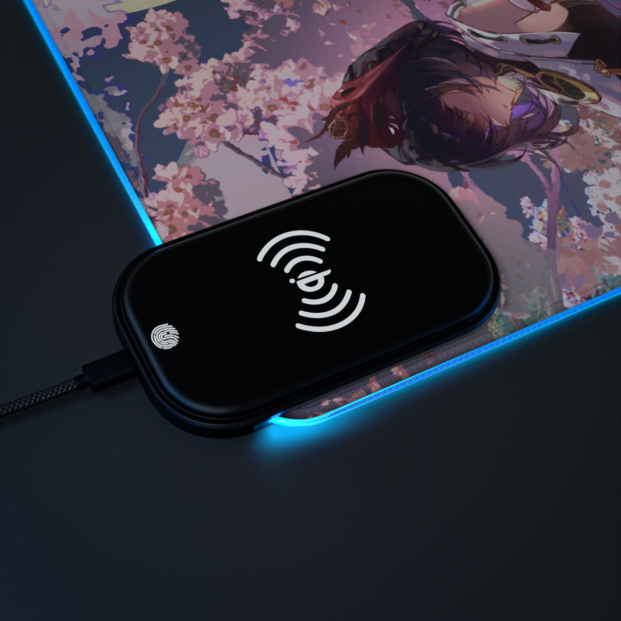 原神 稻妻 主題桌墊 LED遊戲滑鼠墊-ZUIHANG SHOP